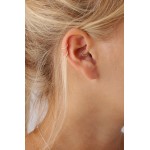 Piercing krúžok do nosa, ucha - zlato 585/1000  1,0 mm 